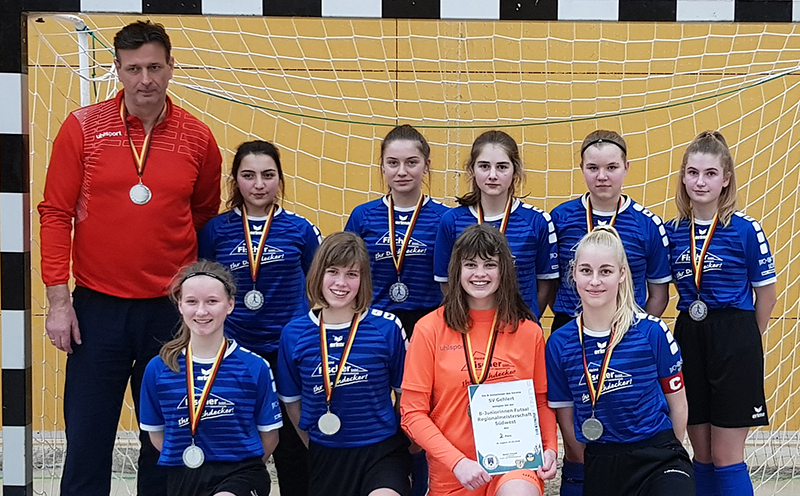 B-Fuball-Mdchen des SV Gehlert sind Futsal Vize-Regionalmeister