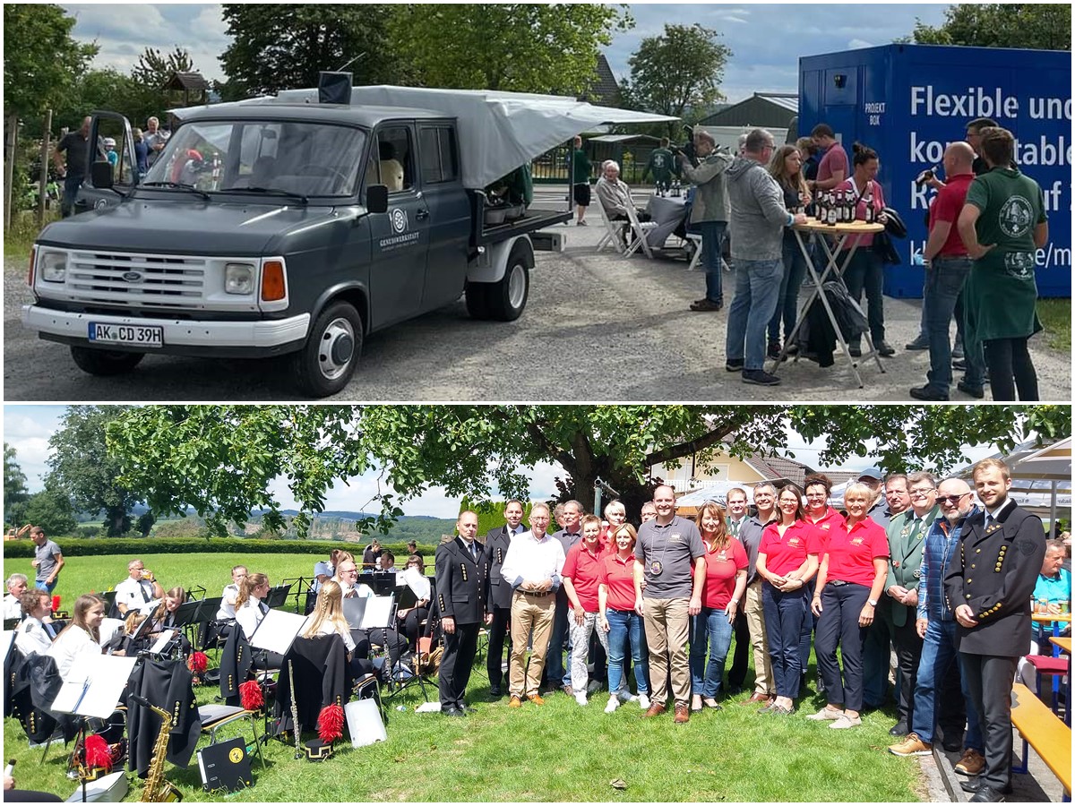 Das "Schtzenfestchen" in Birken-Honigsessen ist dieses Jahr etwas anders ausgefallen als gewohnt. (Fotos: Verein)