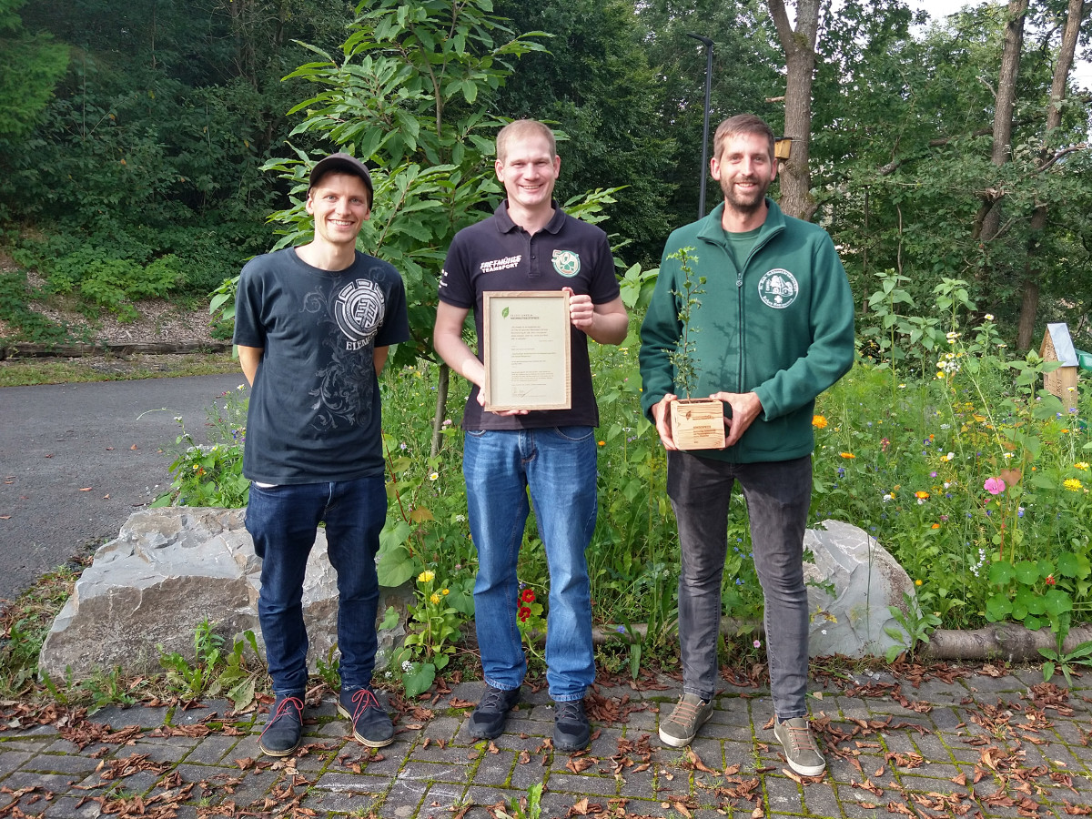 Projekt der St. Hubertus-Schtzenjugend gewinnt Nachhaltigkeitspreis 