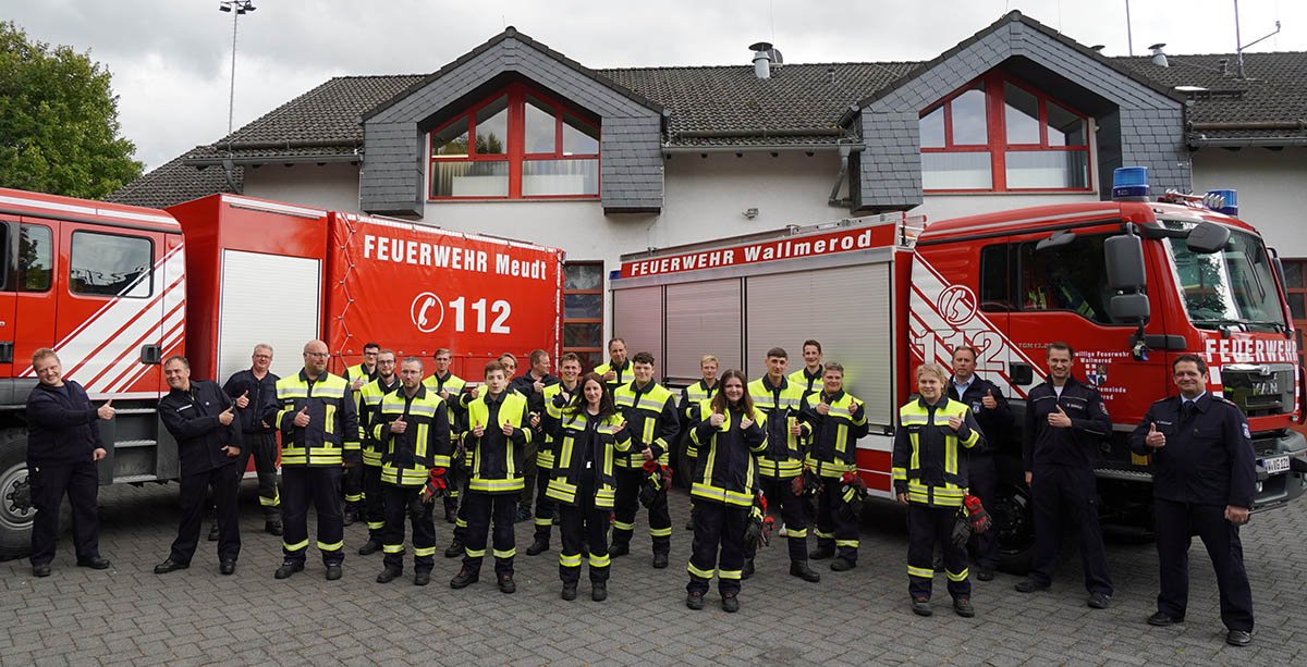 Verstrkung fr die rtlichen Einheiten der Feuerwehr