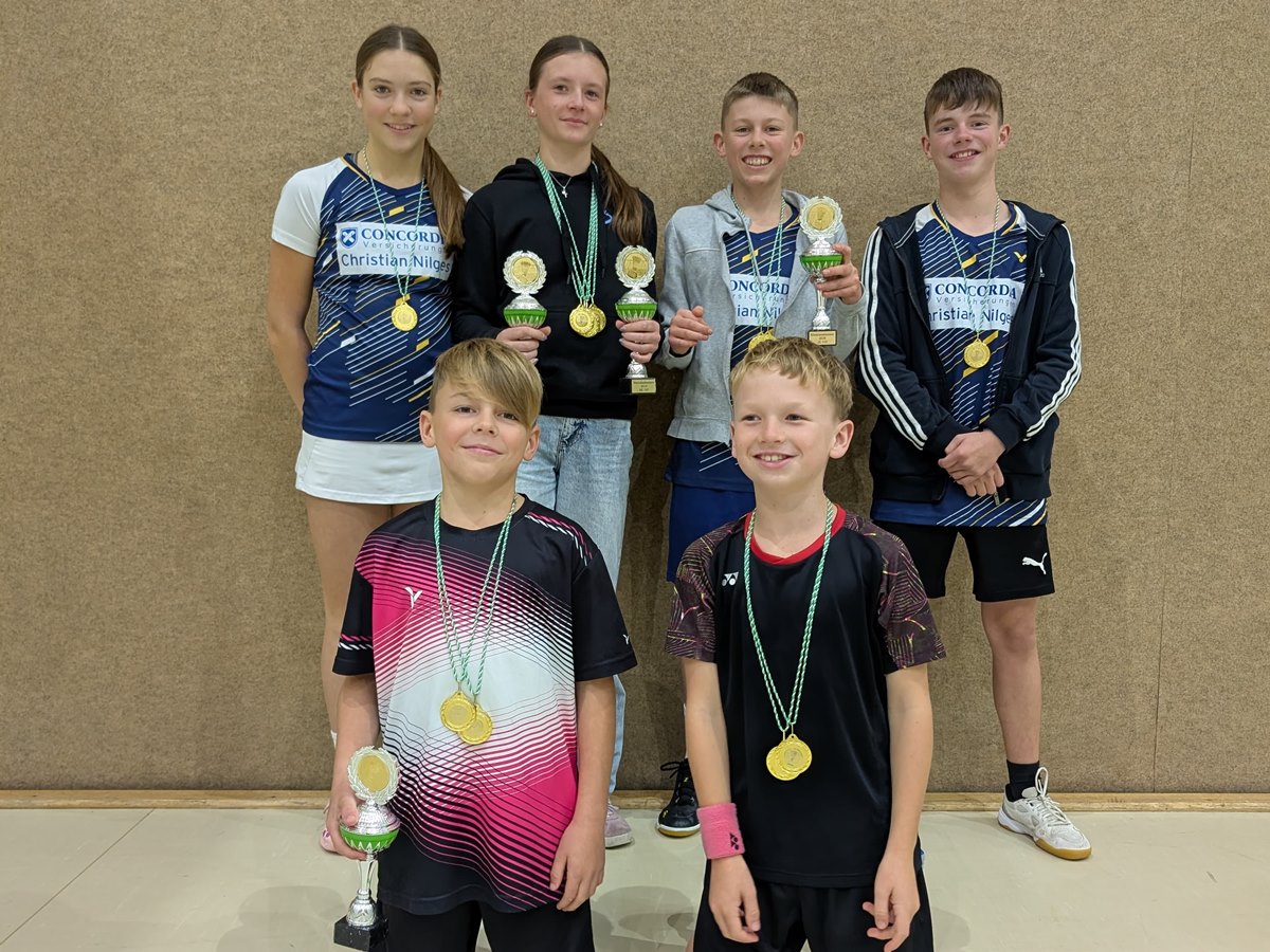 Badminton Nachwuchsteam aus Gebhardshain setzt ein Ausrufezeichen