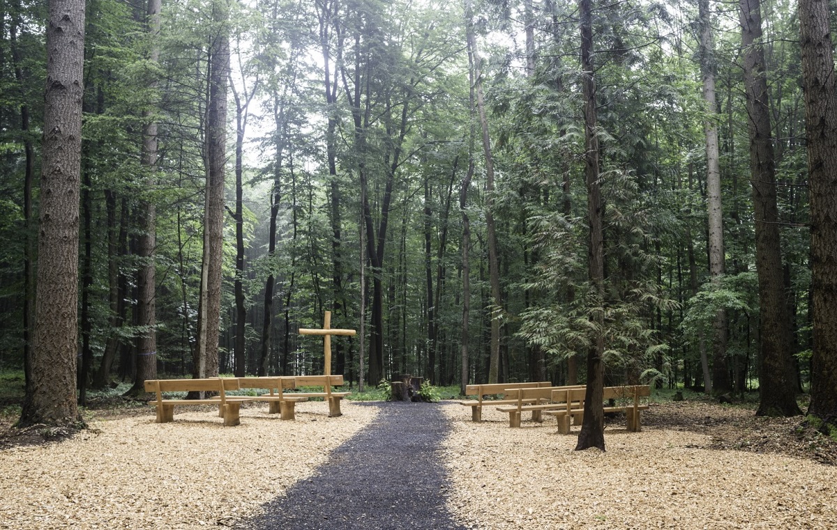 Gedenkgottesdienst im "FriedWald Neuwied-Monrepos"