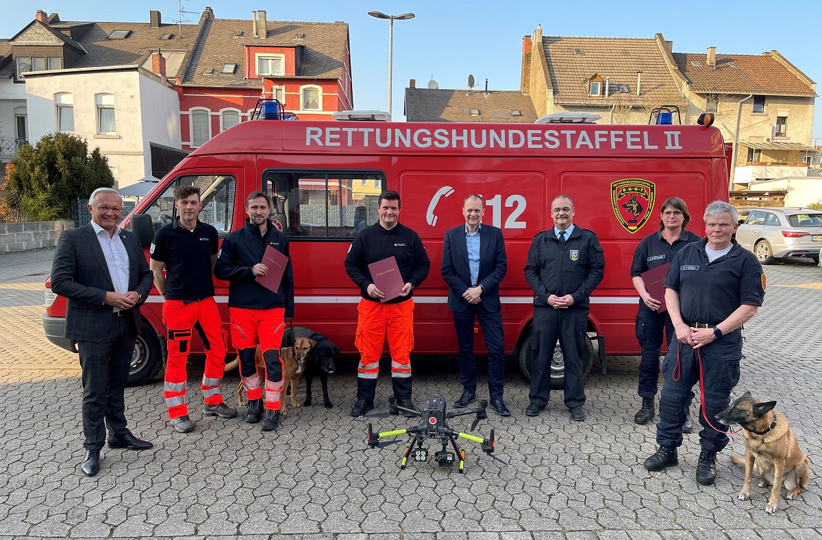 "Helfer mit Supernase": Verstrkung des Katastrophenschutzes im Kreis Neuwied 