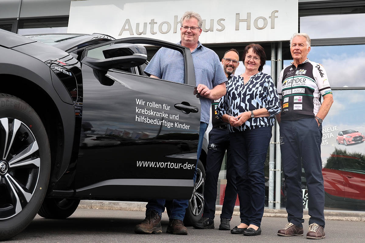 Toyota Hof untersttzt weiterhin die VOR-TOUR der Hoffnung