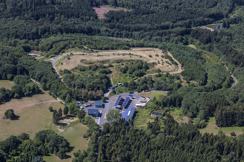 Der Betriebs- und Wertstoffhof in Nauroth (Foto: Abfallwirtschaftsbetrieb)