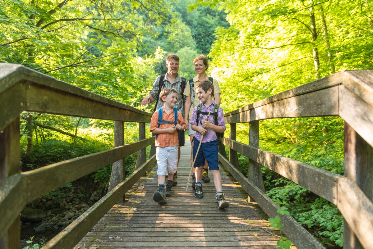 Wanderweg Kleine Schwarzen Nister (Foto: Dominik Ketz)
