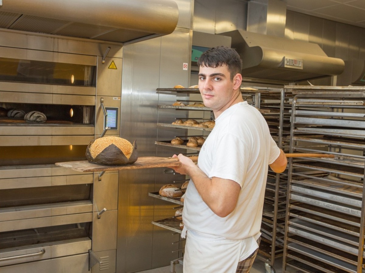 Im vergangenen Jahr berzeugte der zweitplatzierte Bcker Niklas Ring bereits bei der "Deutschen Meisterschaft im Handwerk  German Craft Skills". (Foto: Photo-Herzmann)