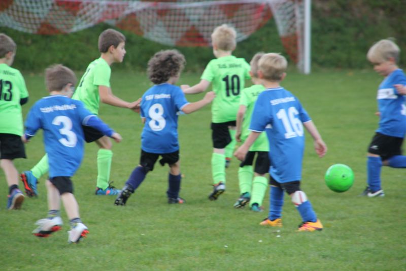 Trainingsspiele der Bambini des SSV Hattert