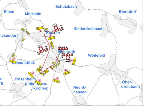 Plan des damaligen Bauvorhabens. (Archiv)