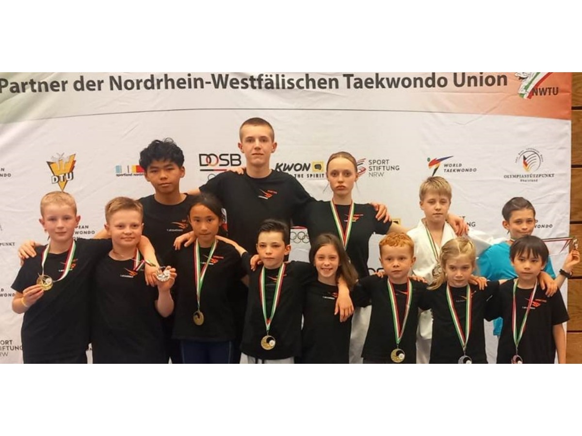 Sporting Taekwondo triumphiert mit zahlreichen Medaillen beim Becketal Cup