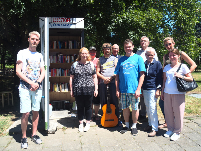 Viele verschiedene Akteure sind an dem Projekt Leseinsel beteiligt. Foto: Stadt Bendorf
