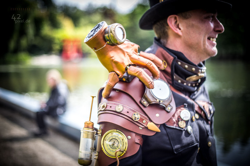 Kohle, Dampf und Eisenglanz  Steampunk auf der Sayner Htte