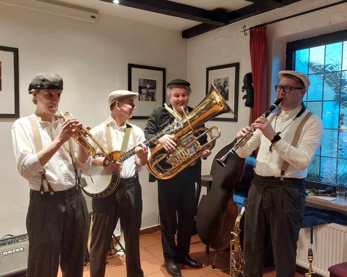 Dixieland trifft Montabaur: Die Basin Street Band im Historica-Gewlbe