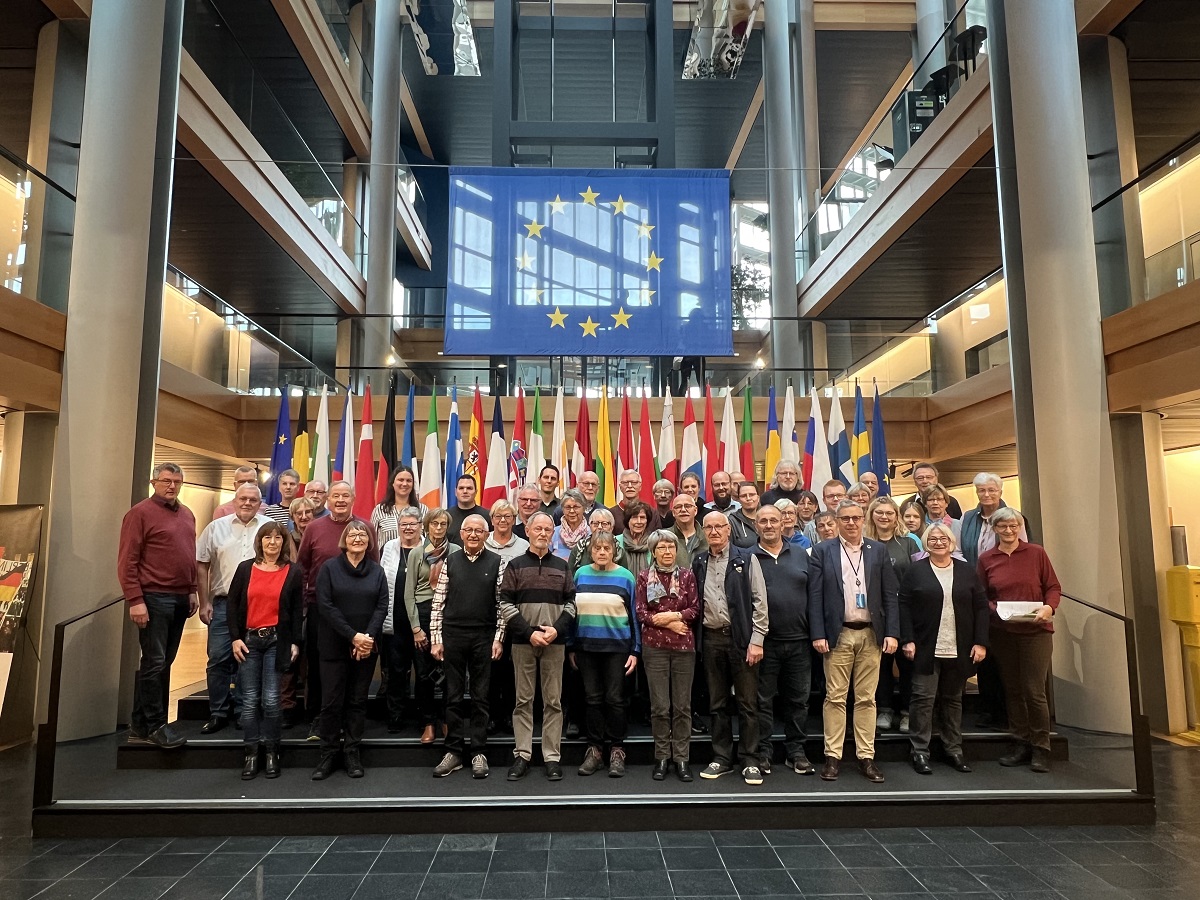 Im Herzen Europas: Westerwlder im Europischen Parlament in Straburg 