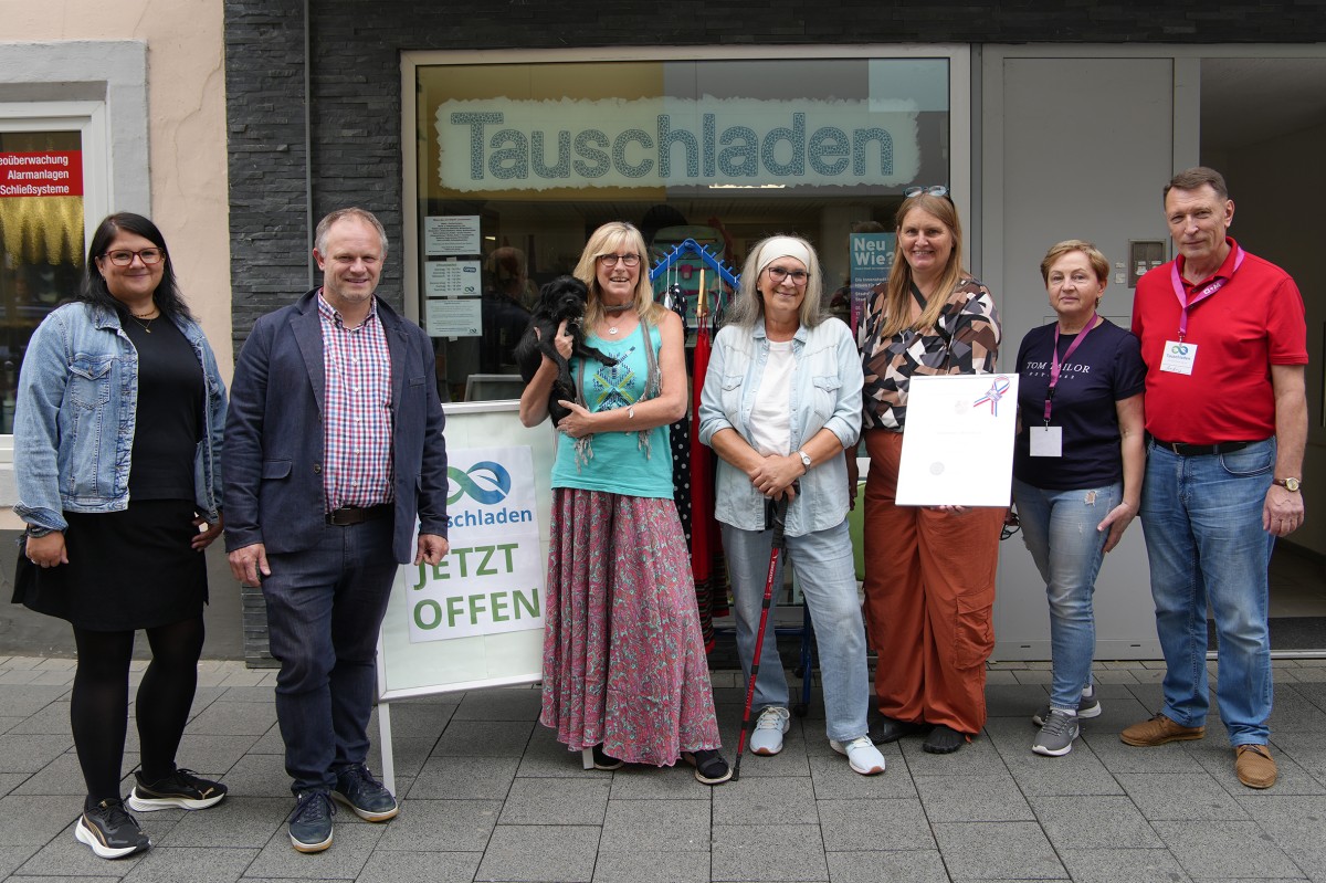 Tauschladen von ReThink findet neues Zuhause in der Neuwieder Innenstadt