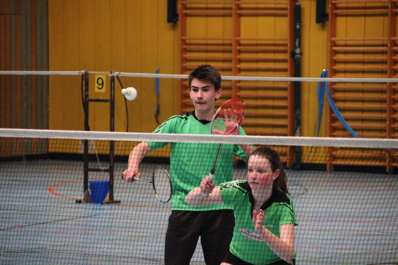 Erste Jugendrangliste im Doppel des Badminton-Verbands