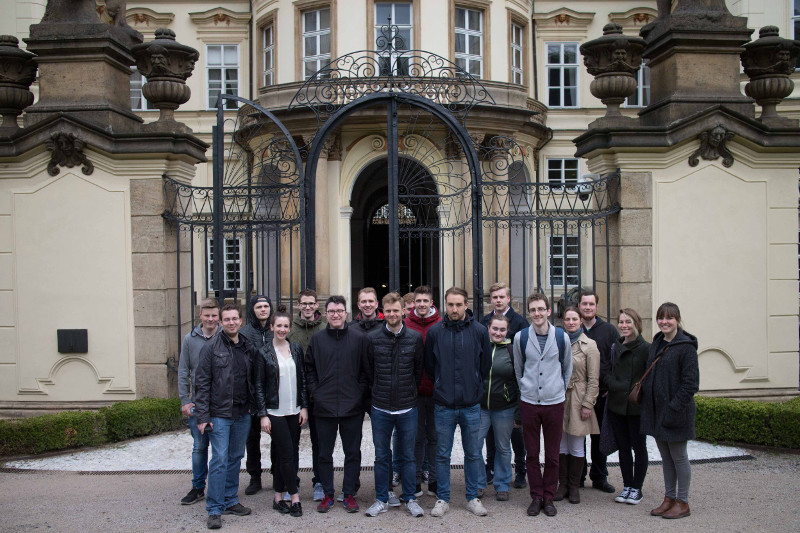 Die Junge Union aus dem Kreis Altenkirchen war auf Bildungsfahrt in der Goldenen Stadt Prag. Foto: Privat