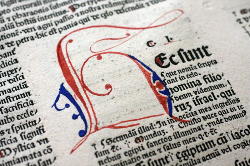 Eine der schnen Luther-Bibeln. Foto: Veranstalter