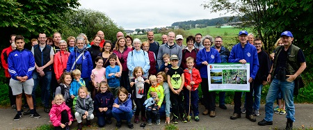 Die Exkursionsteilnehmer vom 01.09.2019 (Foto: NI)