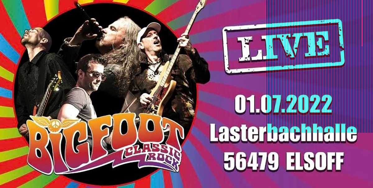 Bigfoot Classic Rock: Live in der Lasterbachhalle