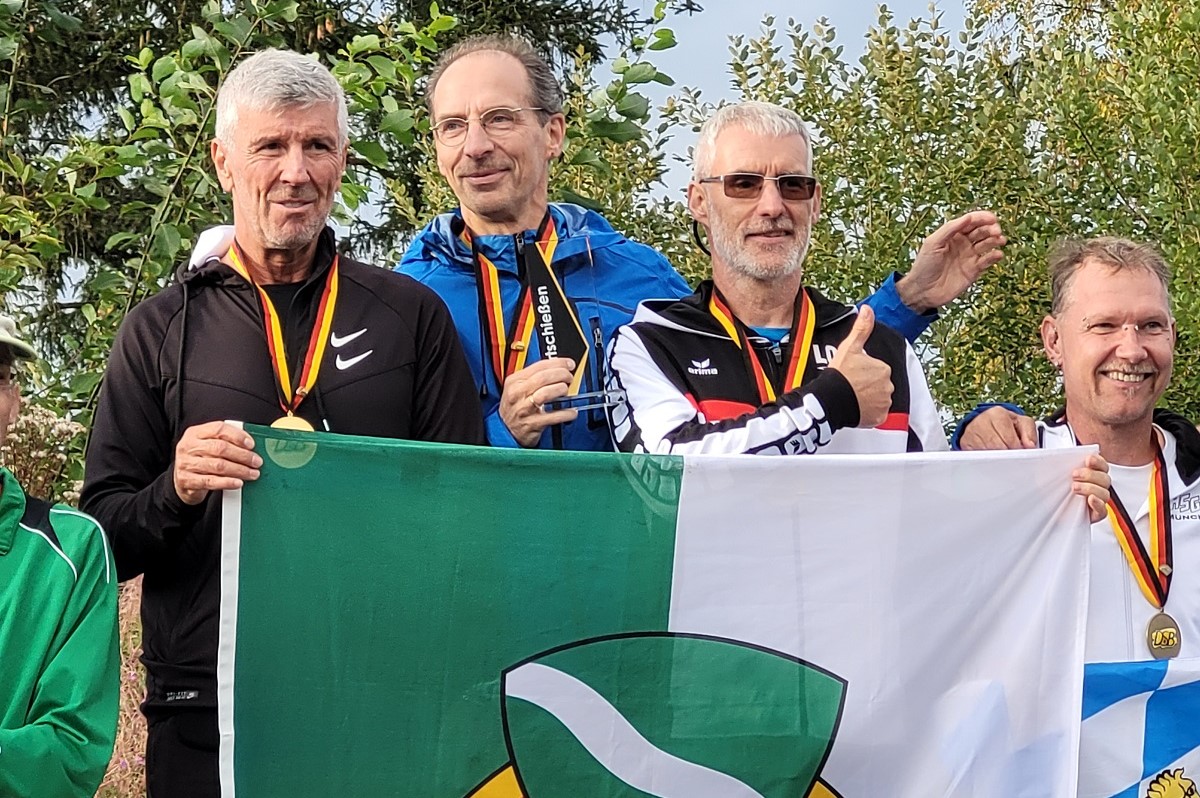 Raubacher Josef Bayer gewinnt Teamtitel des Rheinischen Schtzenbundes im Sommerbiathlon