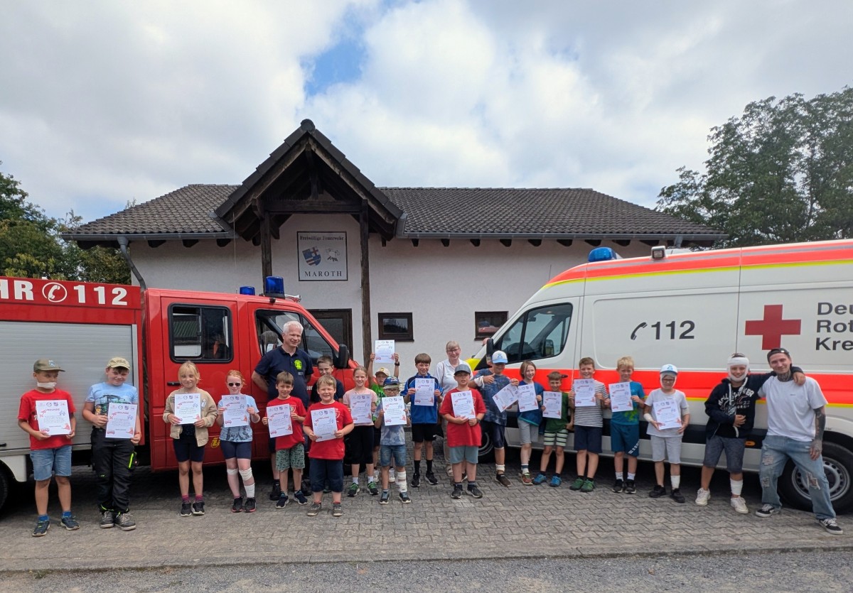 Blaulichterlebnistag in Maroth (Foto: Christian Fein)