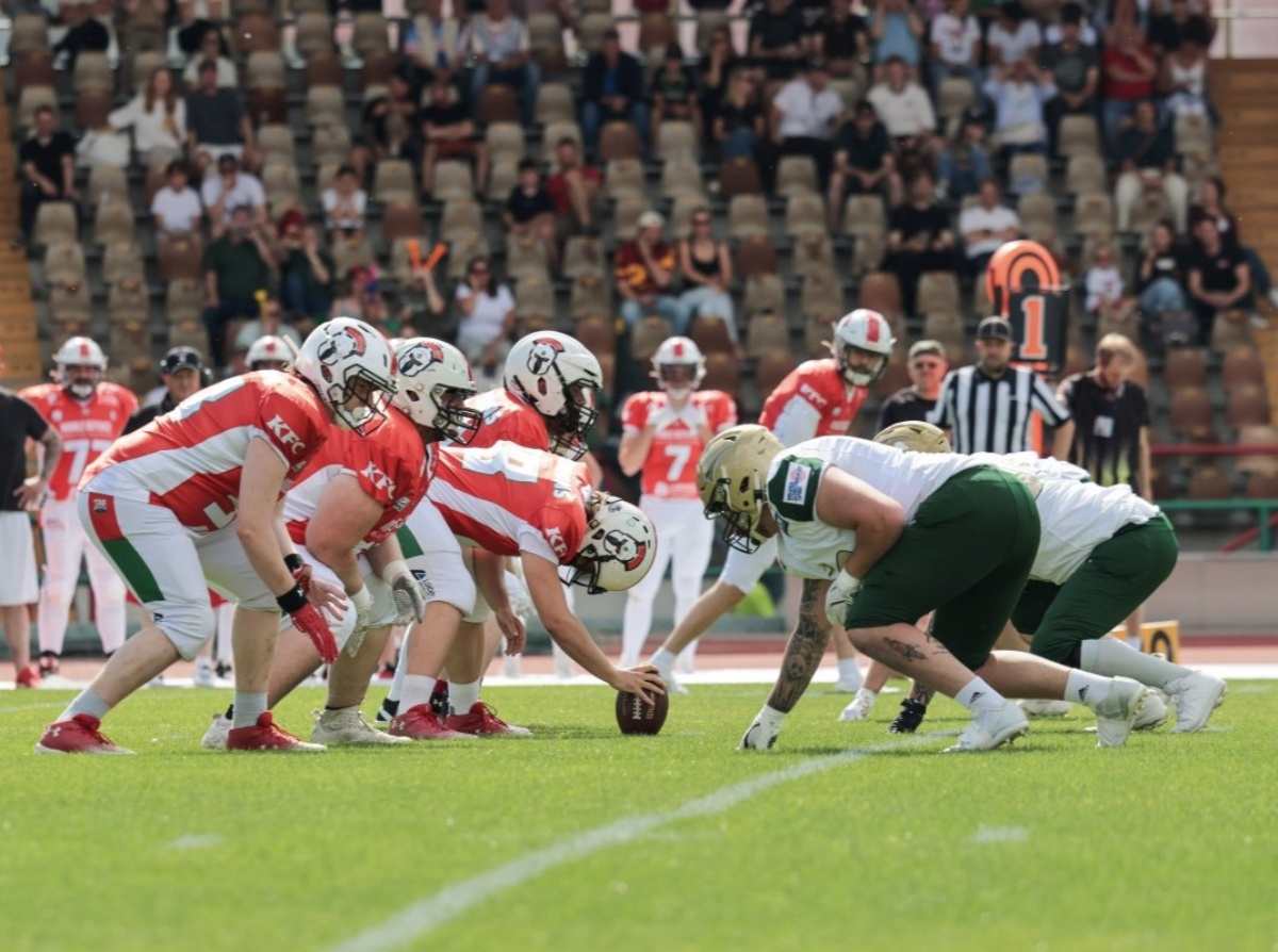 Fighting Farmers Montabaur vs Augsburg Centurions (Foto: Lena Br�ngel/@_elembee)