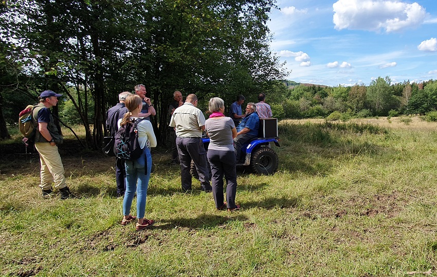 Ein Sommer mit Erfolgen und Problemen auf Naturschutzflchen