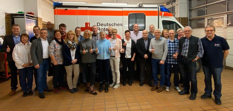 Zuverlssige Blutspender in Rennerod. Foto: DRK Ortsverein Rennerod 