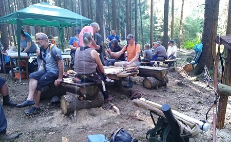 Buntes Treiben der Bogenschtzen in Langenbach. (Foto: Amrik Singh)
