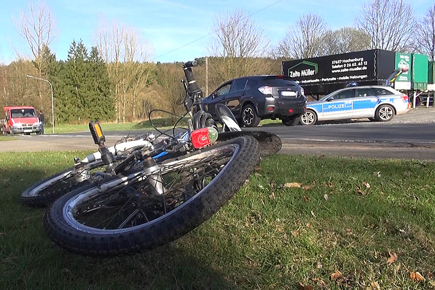 Kind bei Unfall schwer verletzt