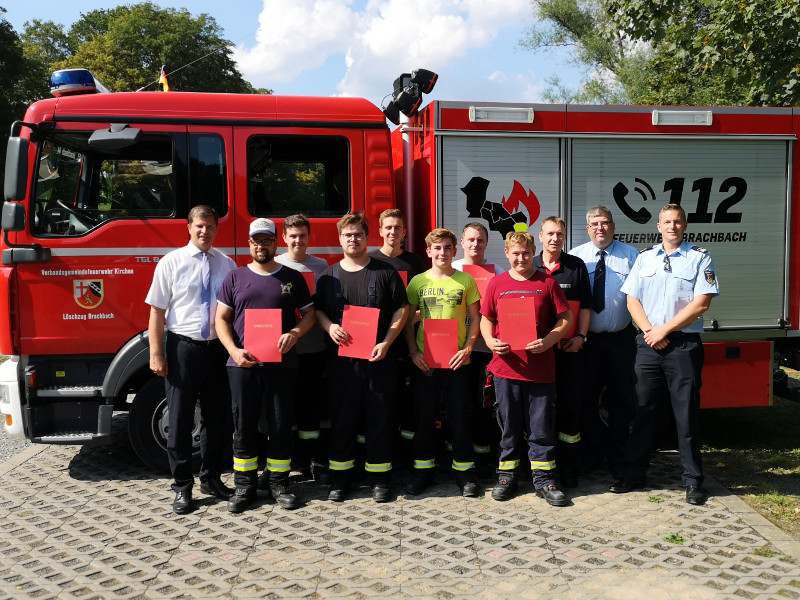 Feuerwehren rckten zur Jahresbung aus