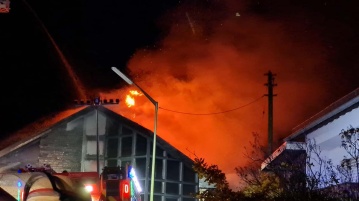 Bis auf die Grundmauern brannte das Mehrfamilienhaus in Wissen am 31. Oktober 2021 nieder. (Foto: kk)