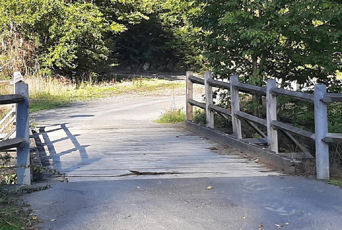 Brcke Holpe: Die Brcke bei Hof Holpe bleibt fr Fugnger und Fahrradfahrer erhalten. (Foto: Verwaltung) 