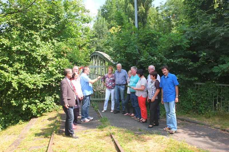 Unendliche Geschichte der Eisenbahnbrcke Segendorf