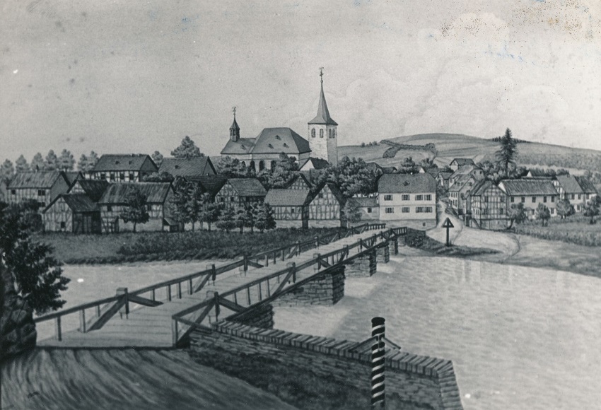 Altstadt-Brcke in Wissen zeugt von bewegter Vergangenheit