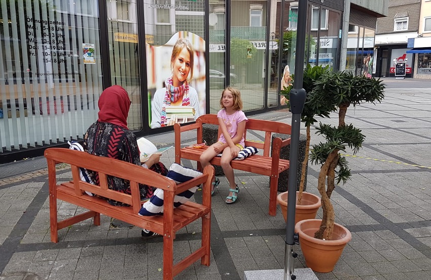 Willkommen in der Interview-Lounge der Stadtbcherei