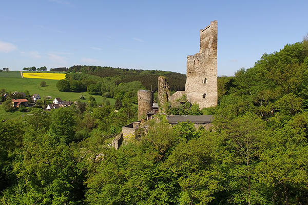 Burgfest an der Burg Reichenstein