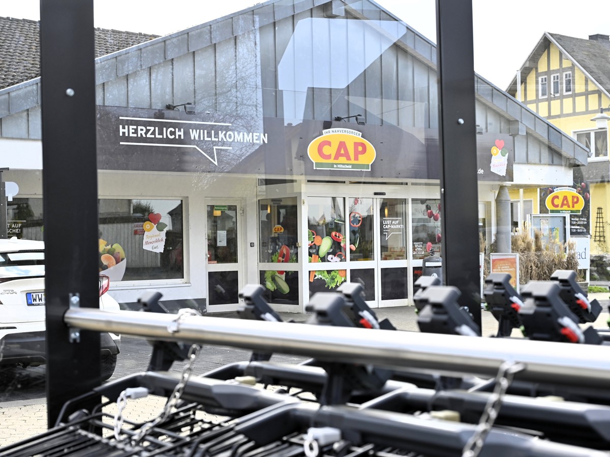 Nach dem Umbau pr�sentiert sich der CAP-Markt in moderner Form. (Foto: Carlo Rosenkranz)