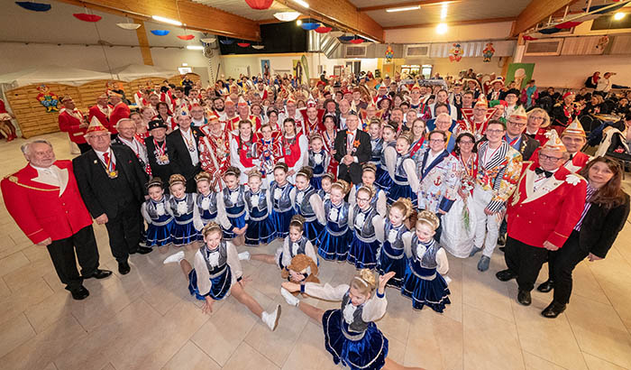 Gute Stimmung beim Prinzentreffen in Unkel