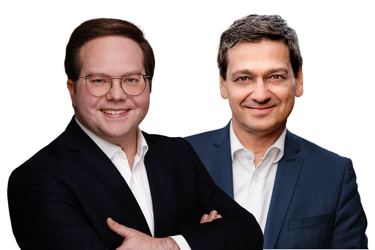 CDU-Landtagskandidat Pascal Badziong und CDU-Spitzenkandidat Christian Baldauf freuen sich zusammen mit dem CDU-Stadtverband Neuwied auf den digitalen Frhjahrsempfang 2021. Foto: privat  