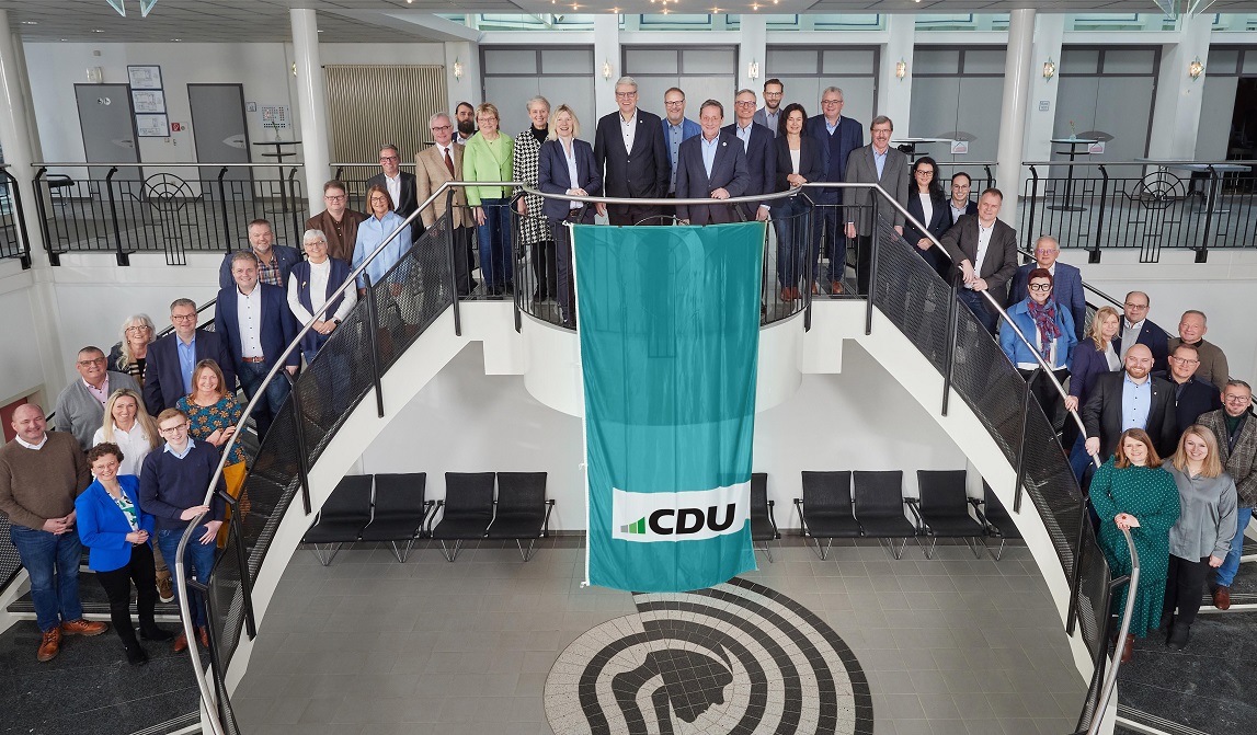Die Kandidaten der Christdemokraten fr die Kreistagsliste 2024 (Foto: Olaf Nitz)
