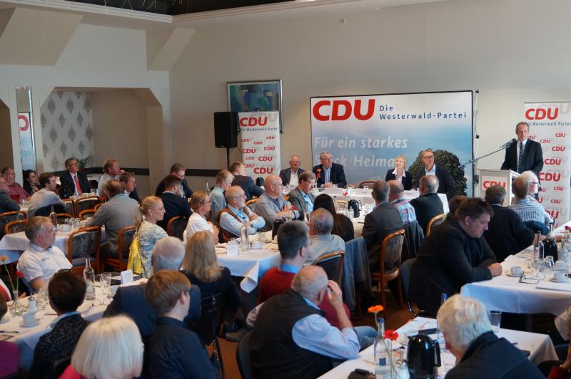 CDU-Parteitag in Wirges. Foto: CDU
