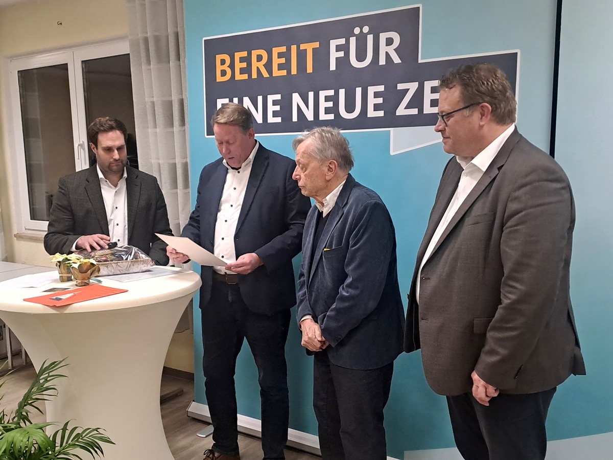 Ehrungsveranstaltung der Kreis-CDU Altenkirchen: Doppelte Gratulation an Alfred Beth