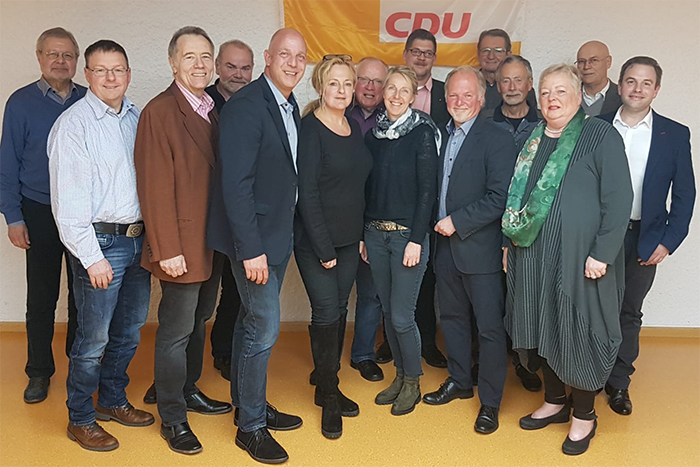 Die CDU Mannschaft fr den Ortsgemeinderat Windhagen. Foto: CDU