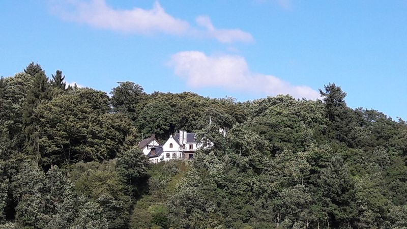 Blick auf das Lustschloss der Familie Krupp. Fotos: privat