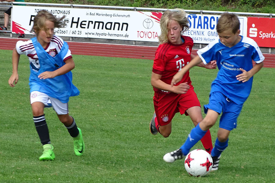 Fuball-Ferien-Camp des Fuballkreises war wieder Renner 