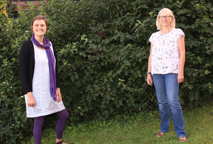 Miriam Ottweiler-Jaeger und Elke Richter (Foto: Diakonisches Werk des Ev. Kirchenkreises Altenkirchen)