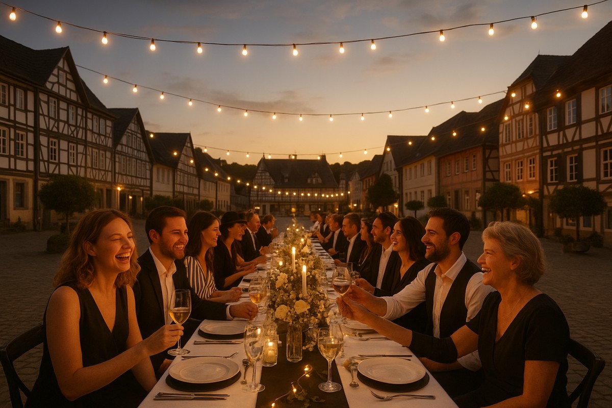 First Friday Linz im Schwarz-Wei-Look: Ein Abend voller Eleganz und Stil