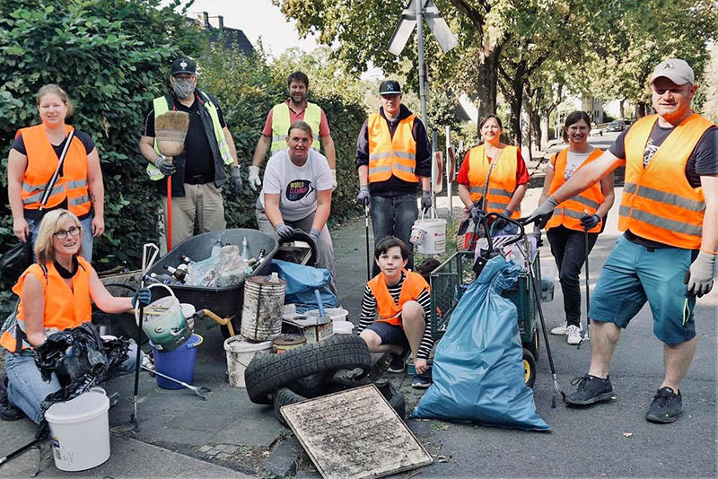 Cleanup-Day-Bilanz: OB lobt ehrenamtliches Engagement